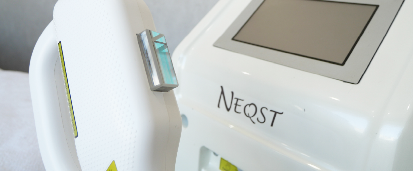 ジェル/保冷剤不要」業務用脱毛機NEQST「ネクスト」/IPL脱毛｜エース 